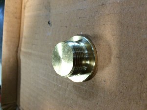 Drain/fill plug 1" 16tpi