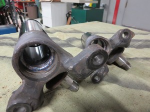 Stance tubes welded inside